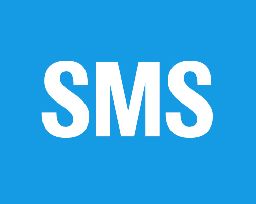 SMS Icon - Send us a text at 1-800-342-5283.